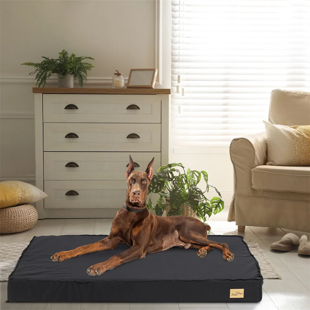 Large Waterproof Orthopaedic Dog Bed with Removable Washable Cover