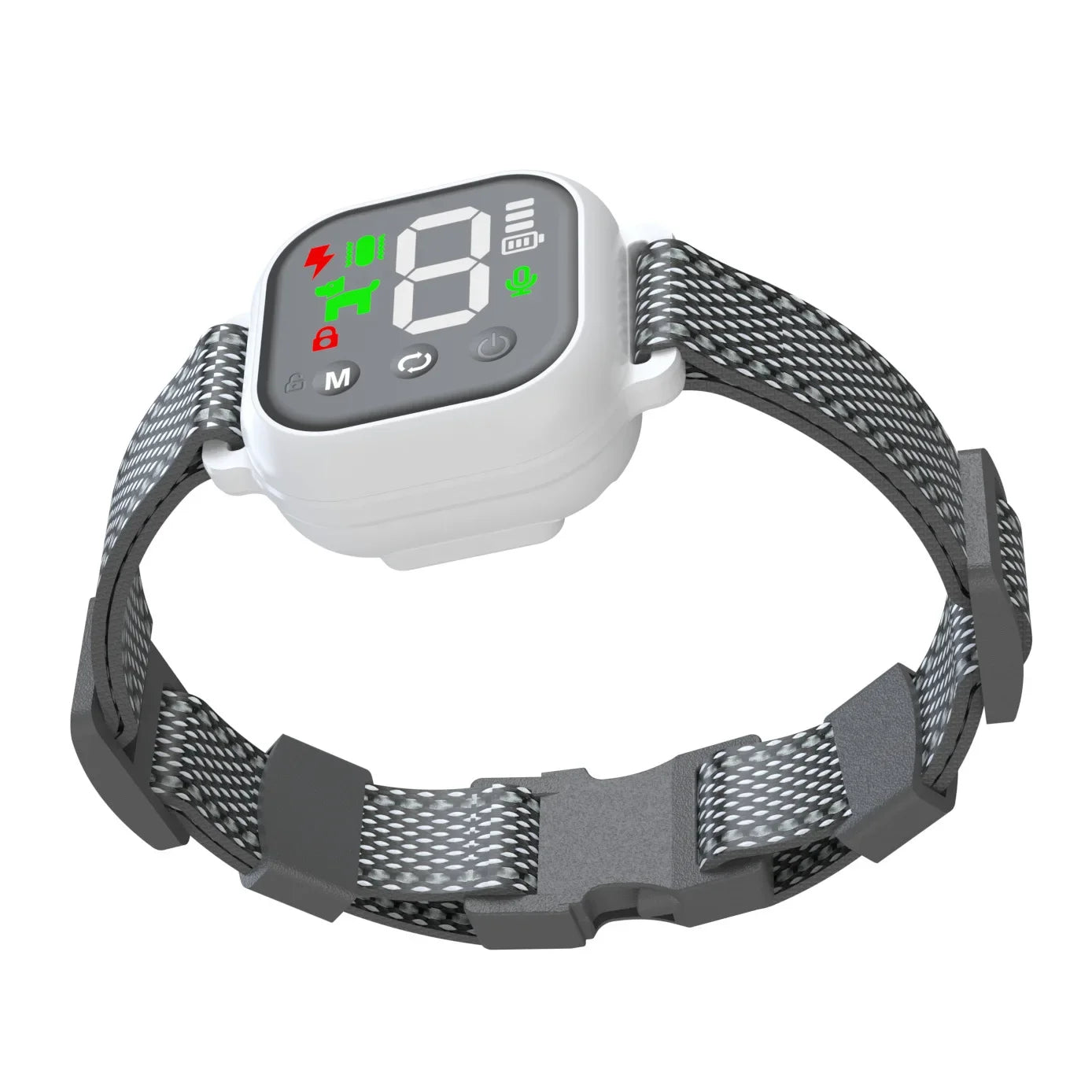 Anti Bark Training Collar Waterproof Vibrator for Dogs with LCD Display