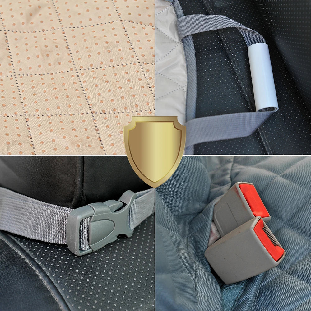 Petravel Waterproof Dog Car Seat Cover Hammock for All Breeds and Sizes