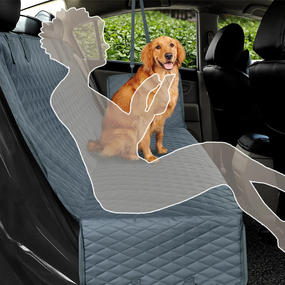 Petravel Waterproof Dog Car Seat Cover Hammock for All Breeds and Sizes