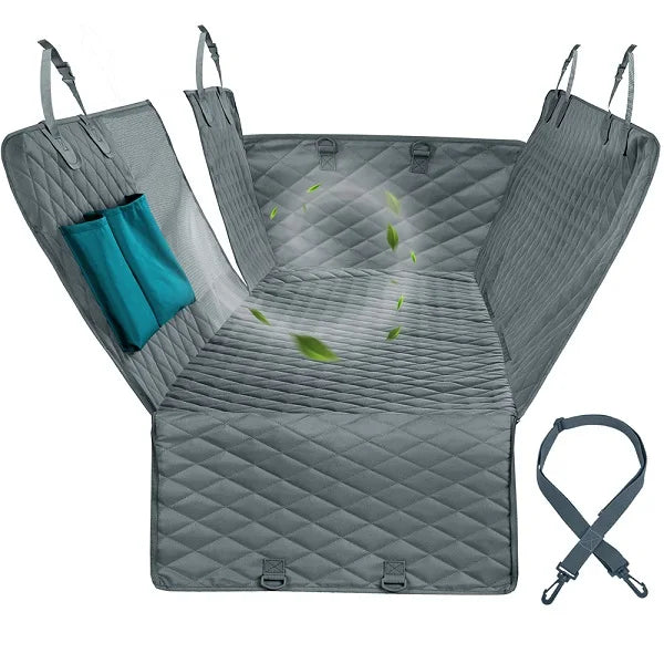 Petravel Waterproof Dog Car Seat Cover Hammock for All Breeds and Sizes