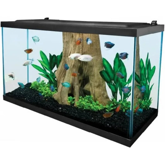 LED 29 Gallon Aquarium Kit With Filtration And Heater