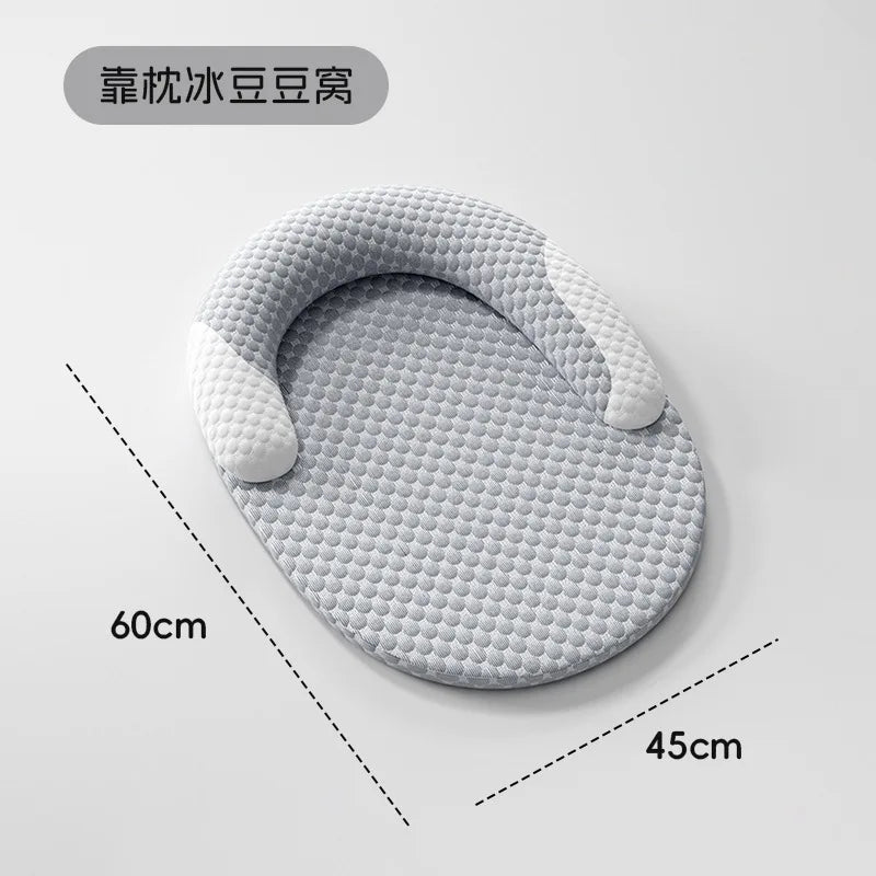 New Summer Pet Cooling Mat Removable Washable Dog Cat Bed Ideal for All Seasons