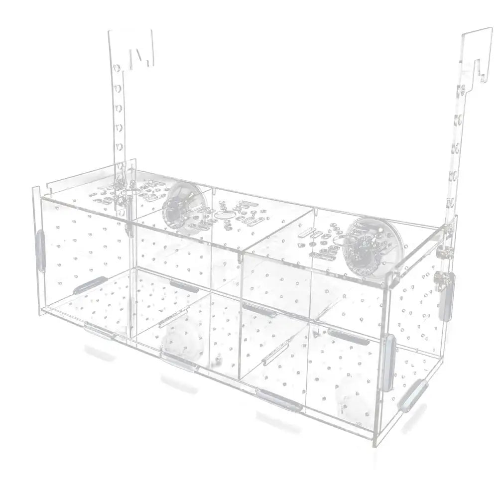 Acrylic Clear Fish Breeder Box For Aquarium Suction Cup
