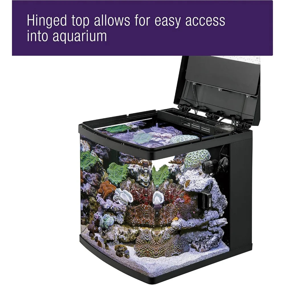 LED 32 Gallon Aquarium Fish Tank Kit for Marine and Plants