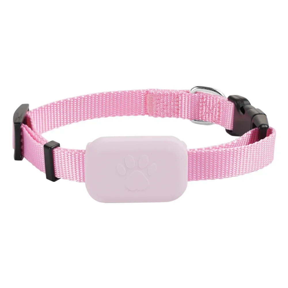 Pet Bluetooth GPS Tracker Mini Collar for Dogs and Cats Anti Lost Global Locator