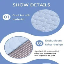 Cooling Summer Dog Mat Pad Breathable Washable Blanket for All Dog Sizes
