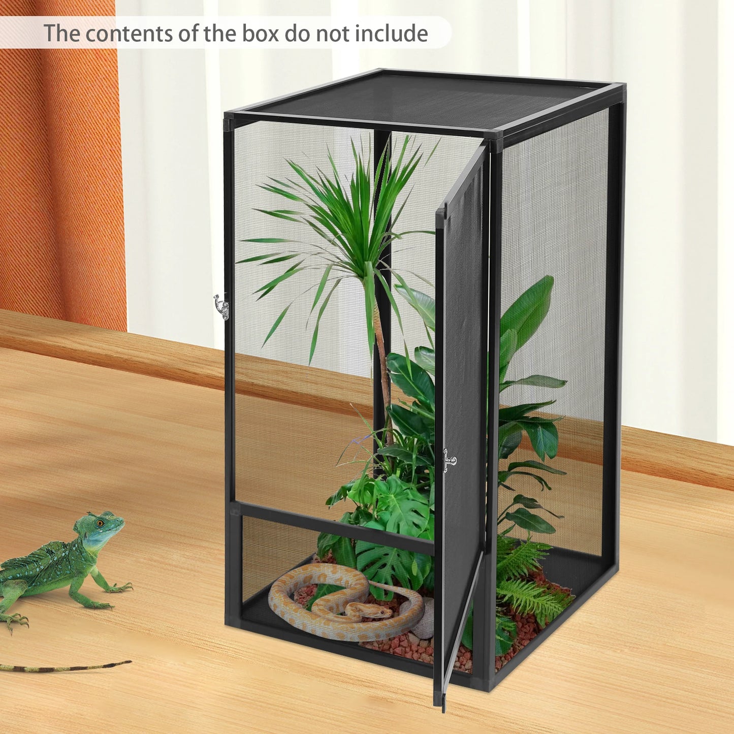 Micro Habitat Terrarium Enclosure Reptile Feeding Box 20kg