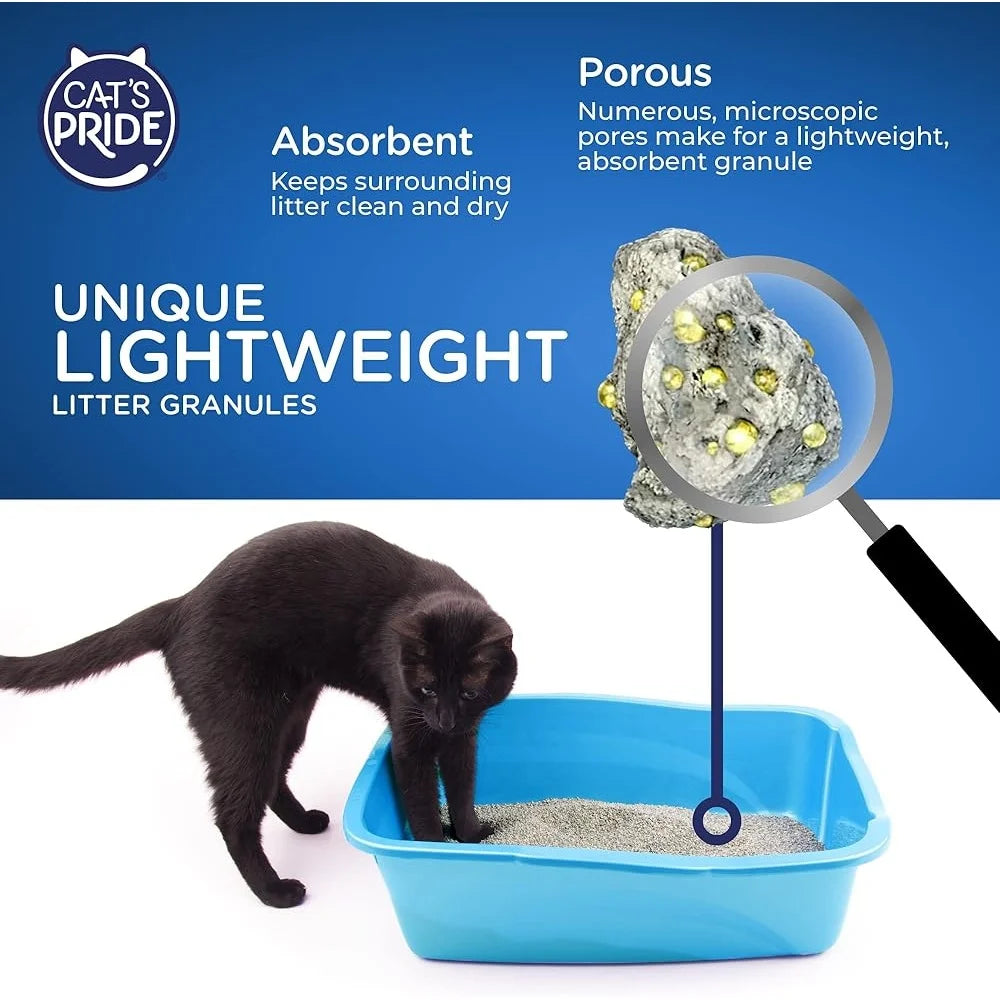 Premium Lightweight Hypoallergenic Cat Litter with Odor Control for Multi Cats