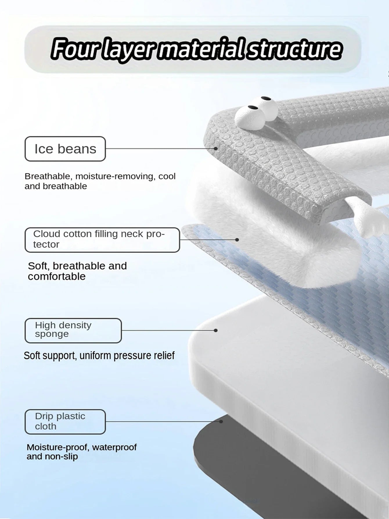 Summer Cooling Mat Pet Bed for Small and Medium Dogs and Cats Breathable Design