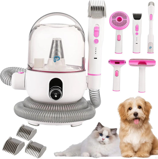 Pet Grooming Vacuum Multi Functional Dog Hair Groomer for Dogs and Cats