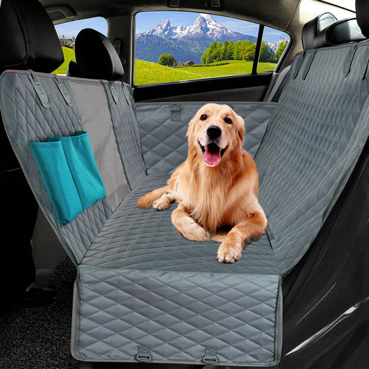 Petravel Waterproof Dog Car Seat Cover Hammock for All Breeds and Sizes