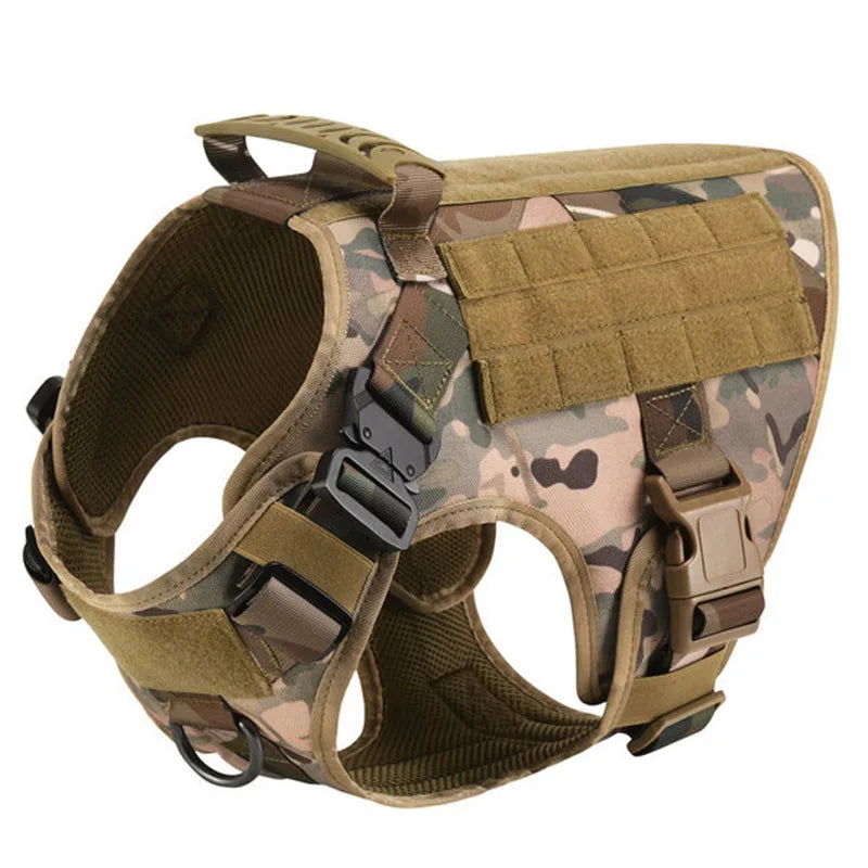 Large Dog Harness And Leash Set For German Shepherd And Malinois Training