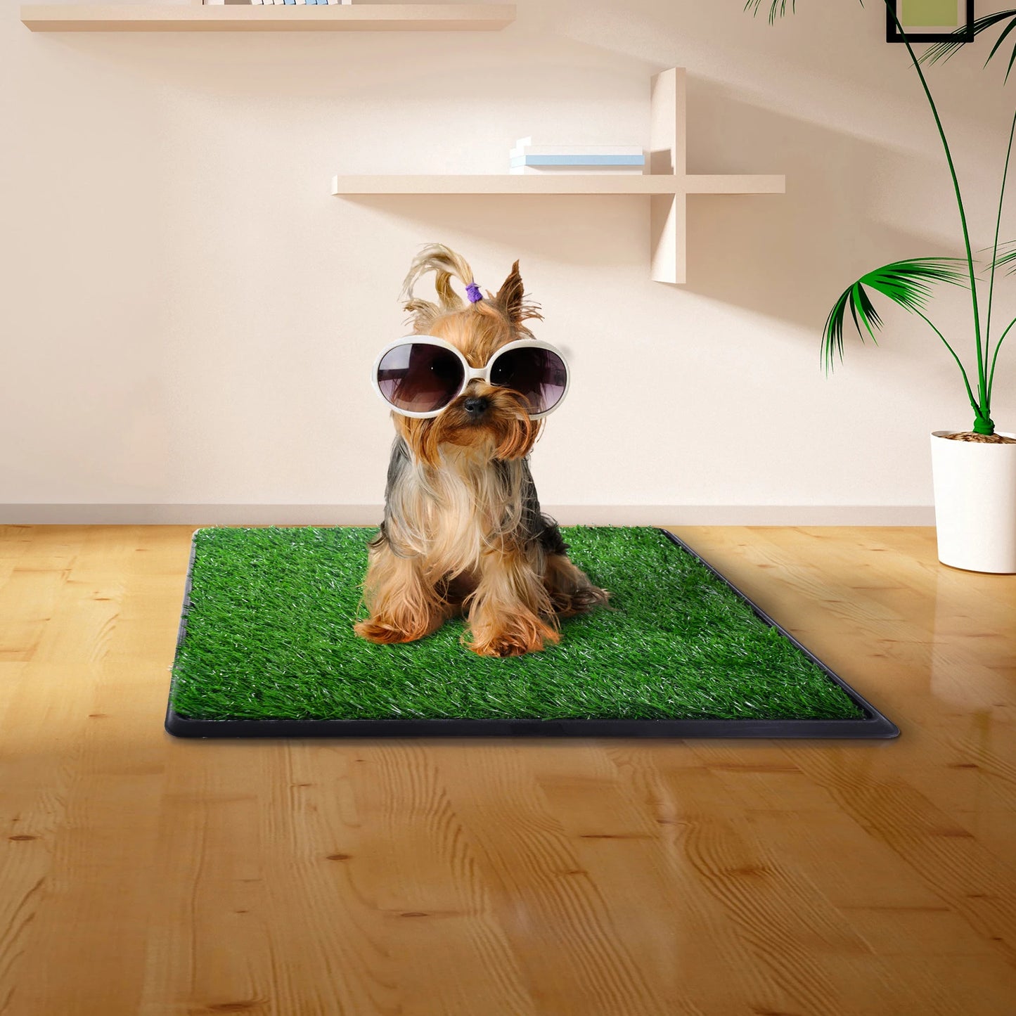 Artificial Turf Dog Potty Indoor Pet Toilet Eco Friendly Grass Solution
