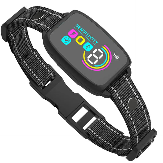Anti Bark Training Collar Waterproof Vibrator for Dogs with LCD Display