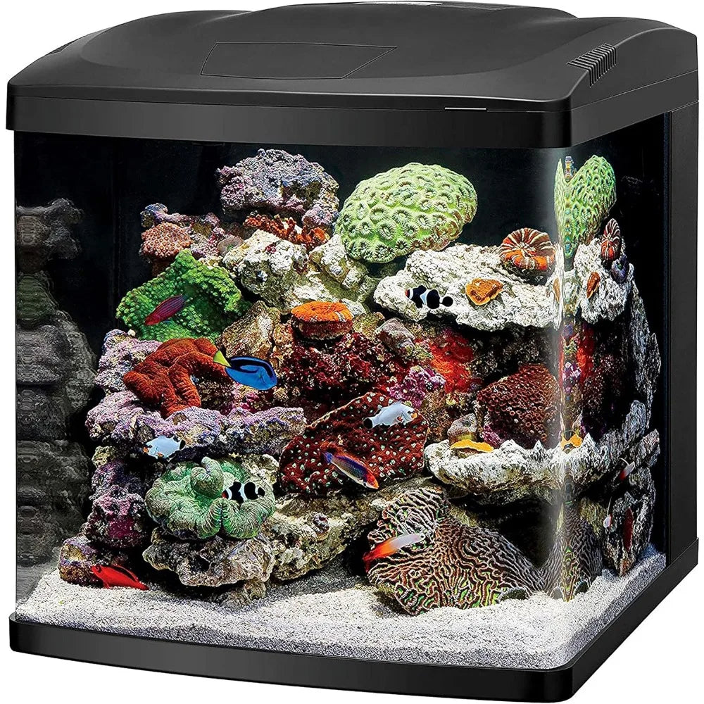 LED 32 Gallon Aquarium Fish Tank Kit for Marine and Plants