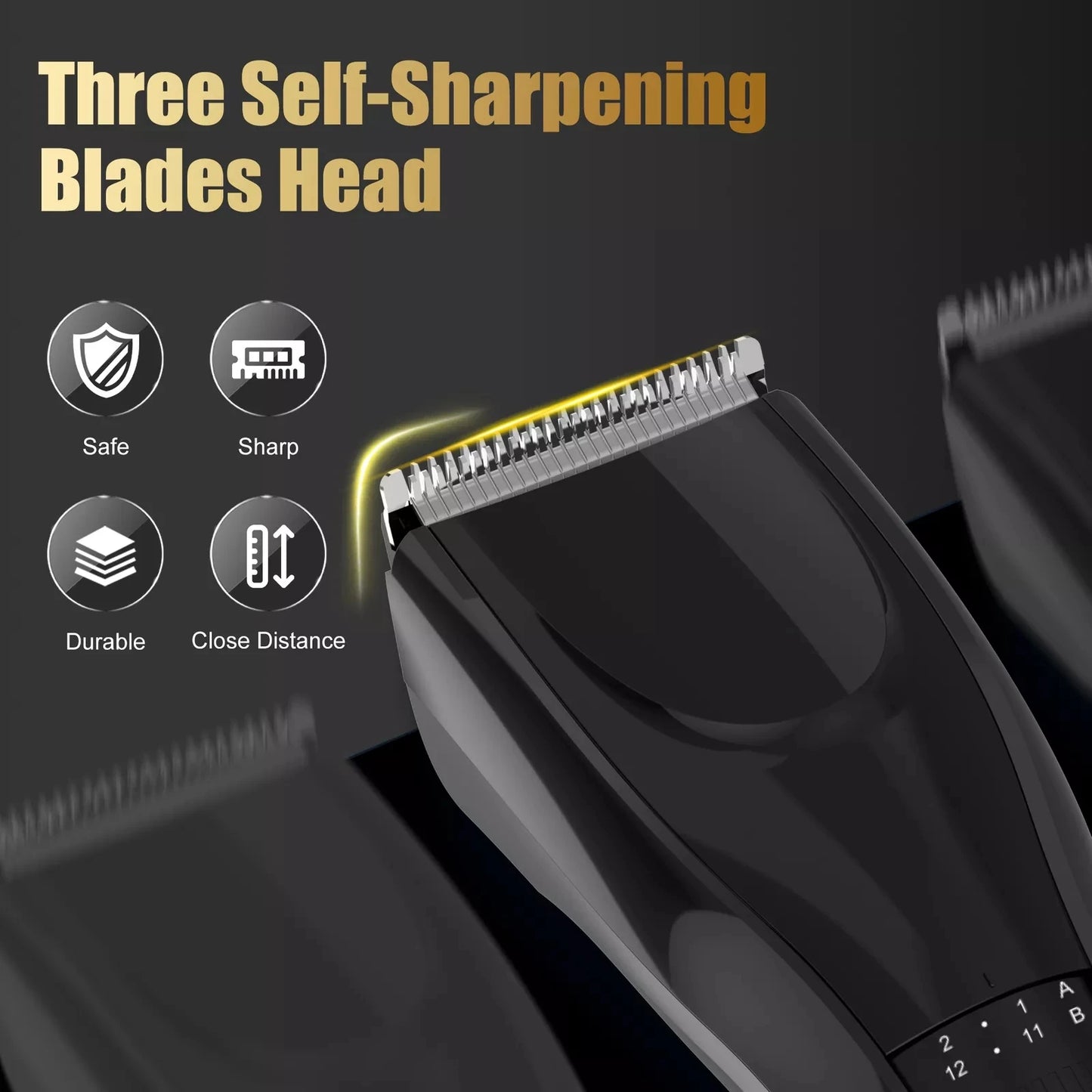 Sejoy Pet Hair Clippers for Dogs and Cats Low Noise Grooming Trimmer