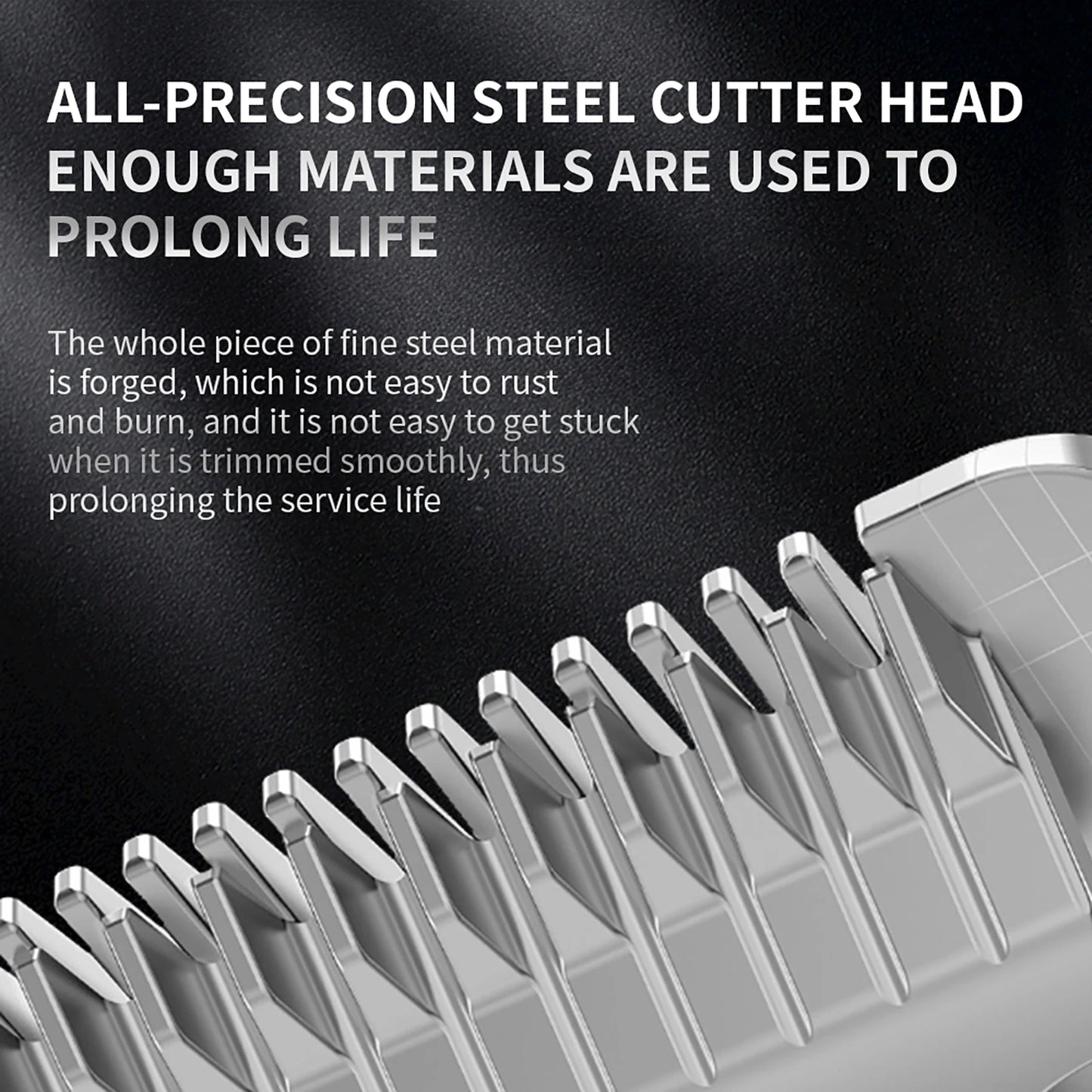 Professional Dog Hair Clipper Rechargeable Pet Trimmer Low Noise Grooming Tool