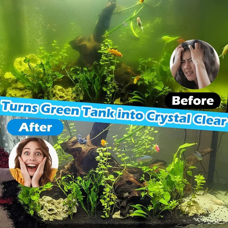U-V Aquarium Filter for 20-75 Gallon Fish Tanks 200GPH Power