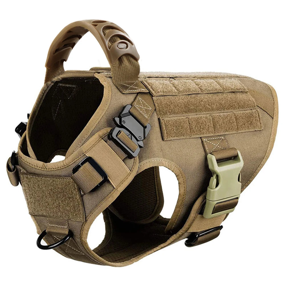 Large Dog Harness And Leash Set For German Shepherd And Malinois Training