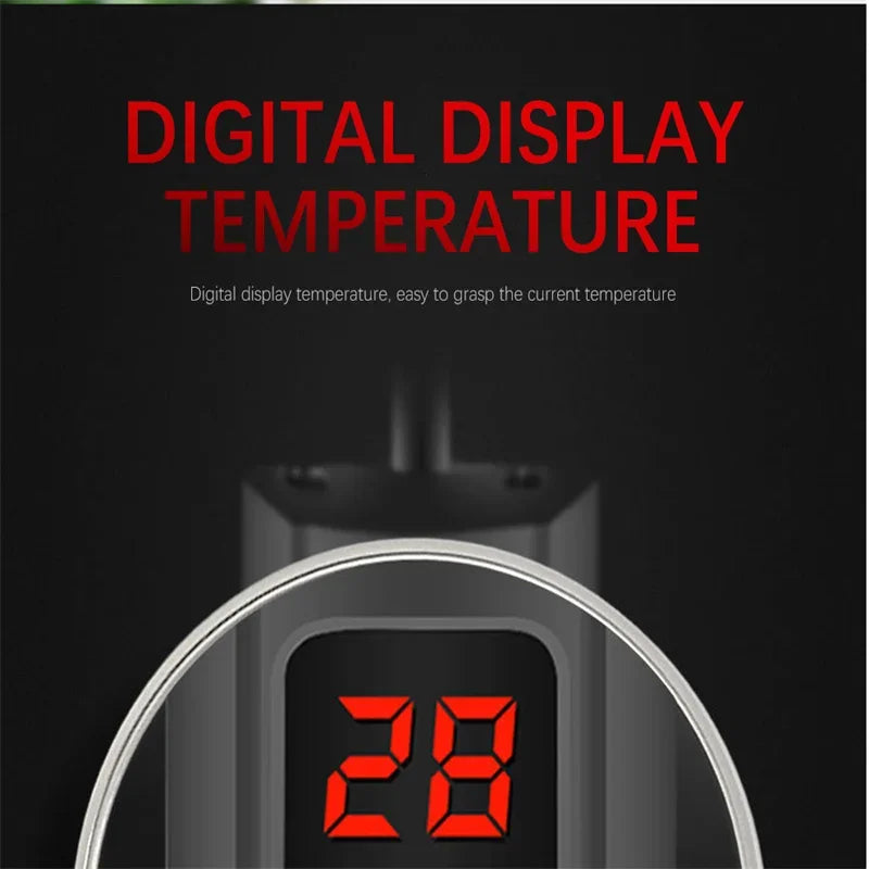 Aquarium Submersible Heater With LCD Display Adjustable 500W