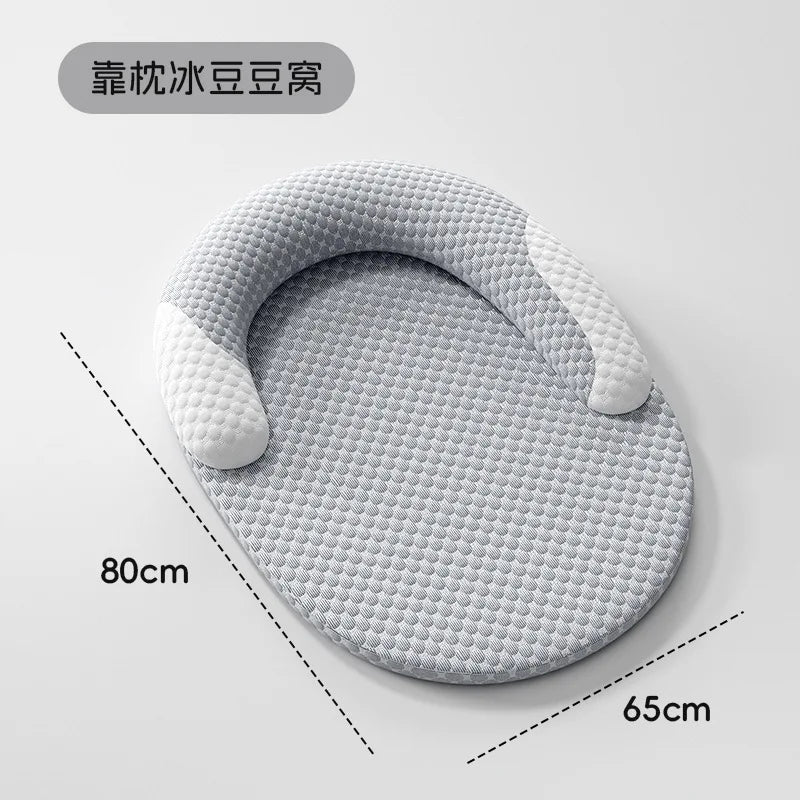 New Summer Pet Cooling Mat Removable Washable Dog Cat Bed Ideal for All Seasons