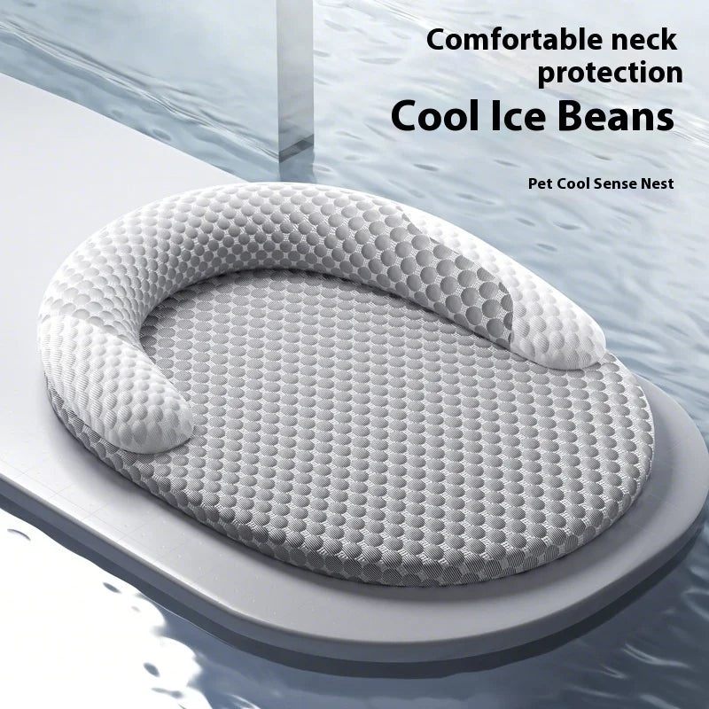 New Summer Pet Cooling Mat Removable Washable Dog Cat Bed Ideal for All Seasons
