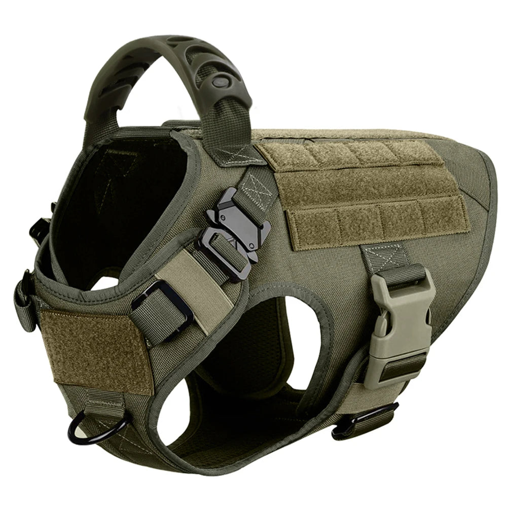 Large Dog Harness And Leash Set For German Shepherd And Malinois Training